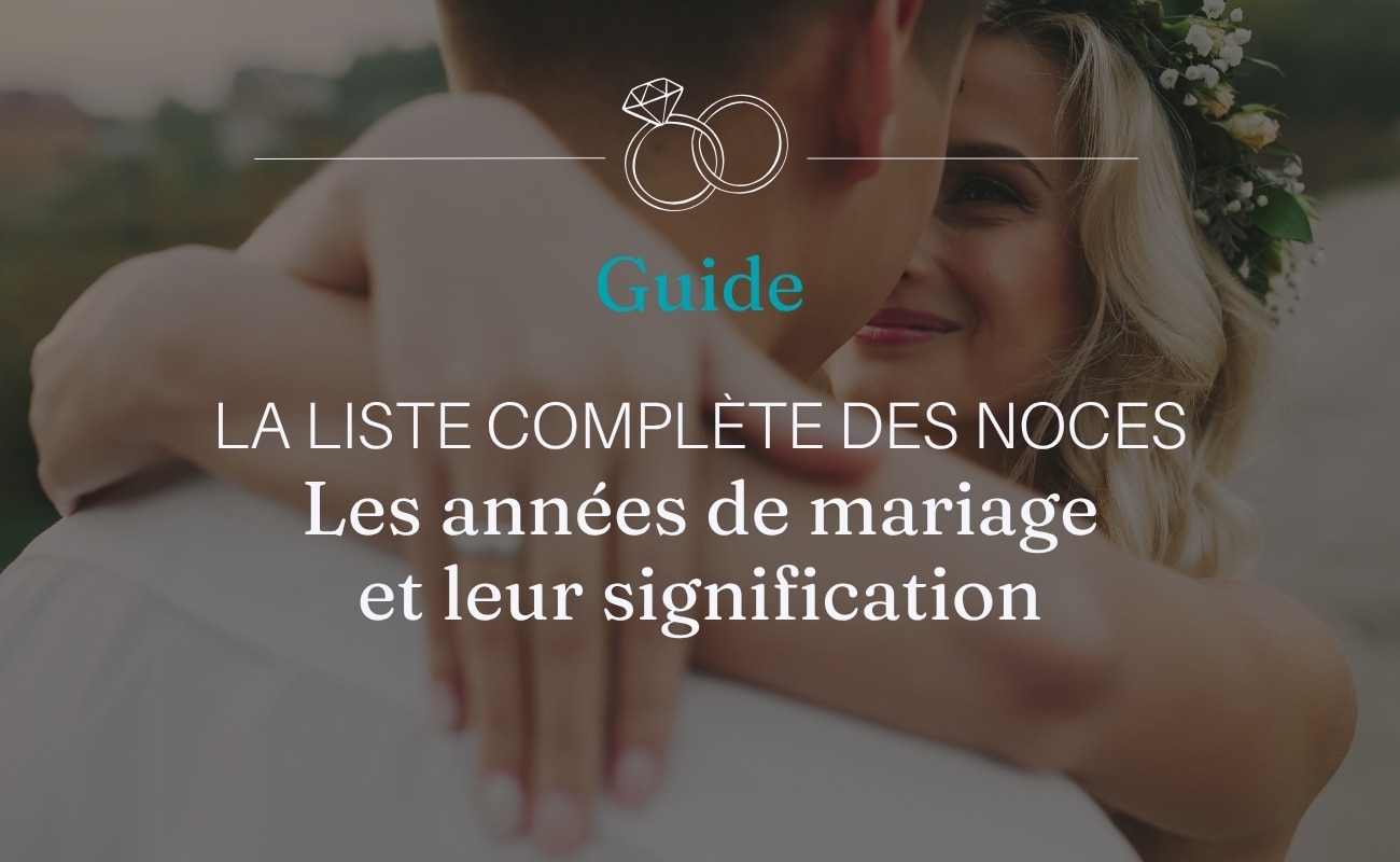 Guide complet des noces
