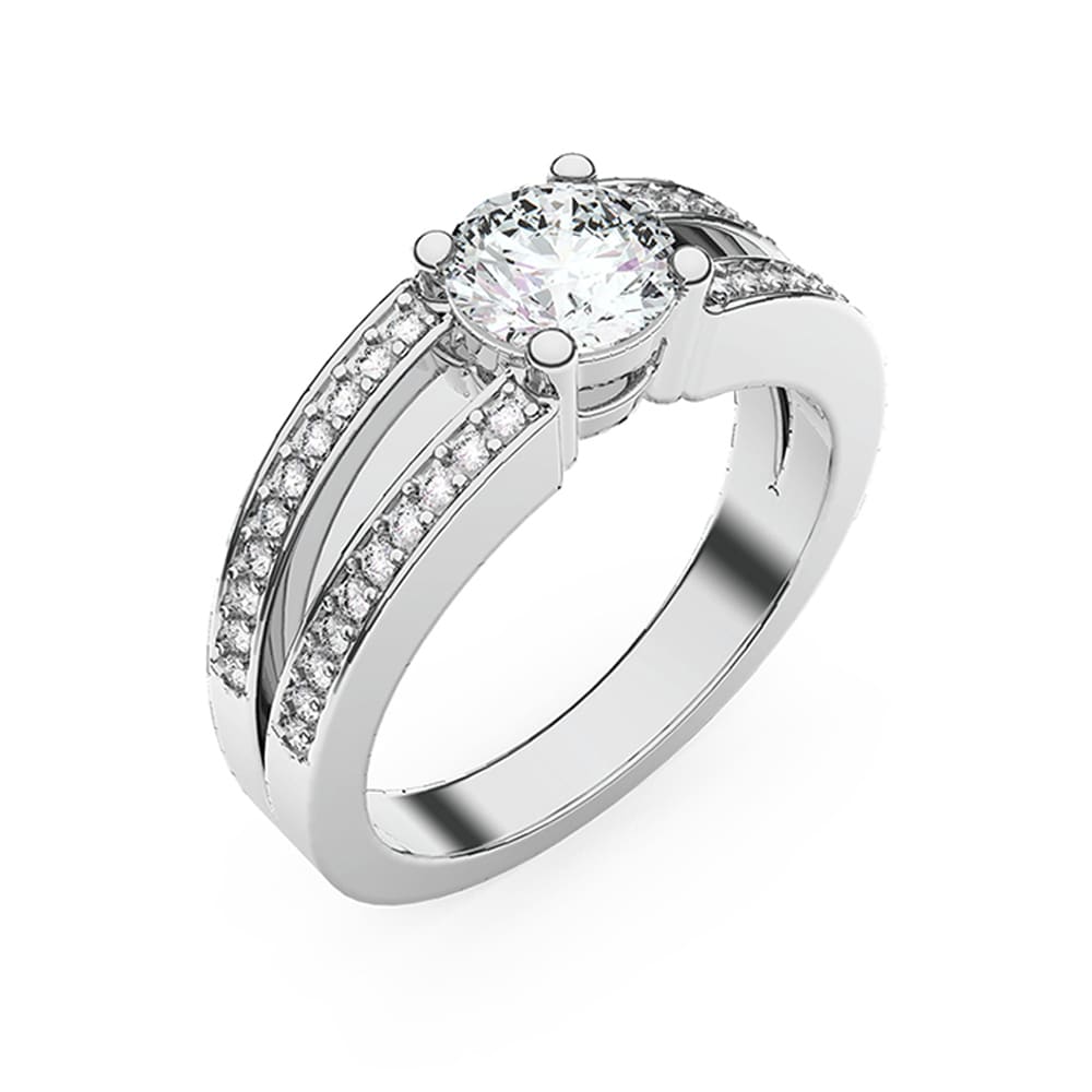 Bague diamant Classique NOUS 2 Bague diamant Classique NOUS 2