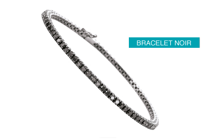 bracelet diamant noir bracelet diamant noir