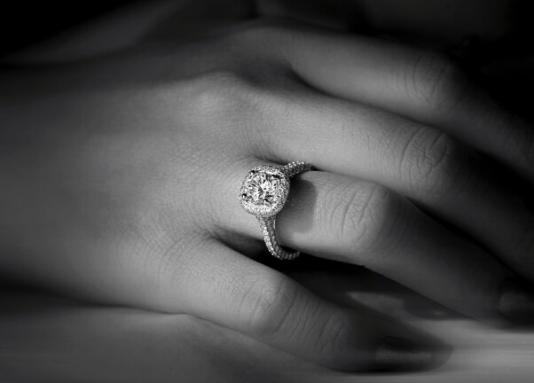 Bague solitaire diamant